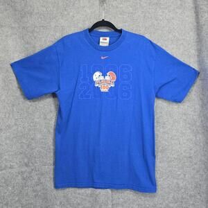 Nike 2006 T-Shirt UF Gators 100 Years Graphic Short‎ Sleeve Adult Medium Blue